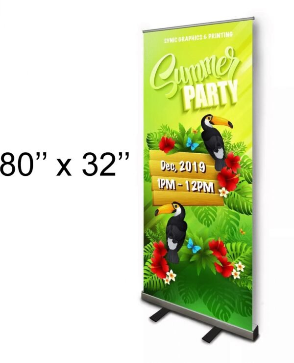 Customized Banners with banner stand - Image 5